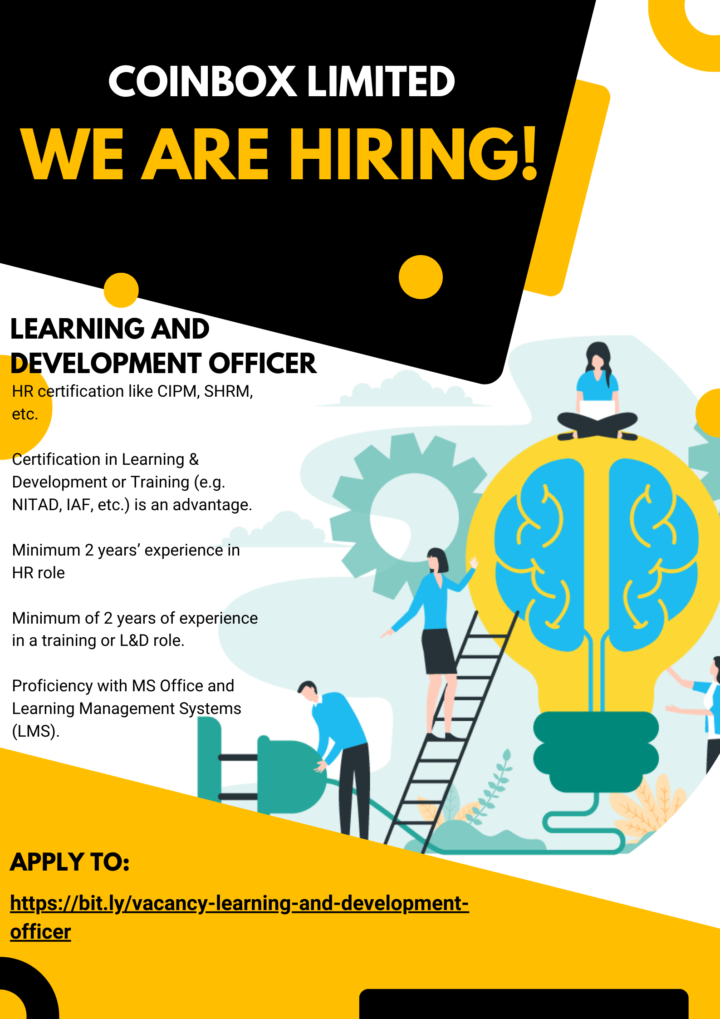 Vacancy - Learning and Development Officer